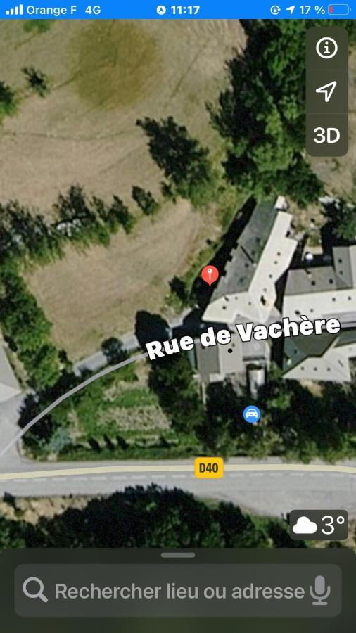 L Alpin Bel Appartement Avec Terrasse Dans Vieille Ferme De Montagne Renovee Les Orres Luaran gambar